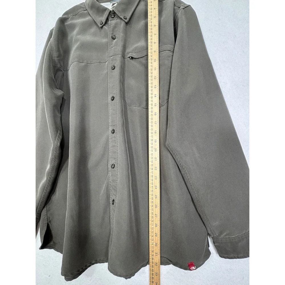 The North Face Button Down Shirt‎ XL Modal Blend Gorpcore Utility